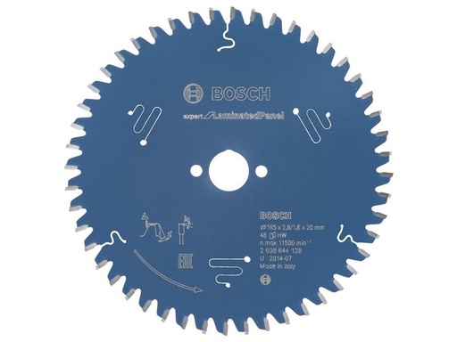 [90241476 1338677] Bosch Professional Kreissägeblatt Laminated Panel 165 x 20 x 2.6 mm, Z 48