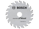 Bosch Professional Kreissägeblatt Optiline Wood, 85 x 15 x 1.1 mm, Z 20