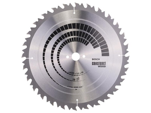 [90241570 1338630] Bosch Professional Kreissägeblatt Construct Wood, 400 x 30 x 3.2 mm, Z 28