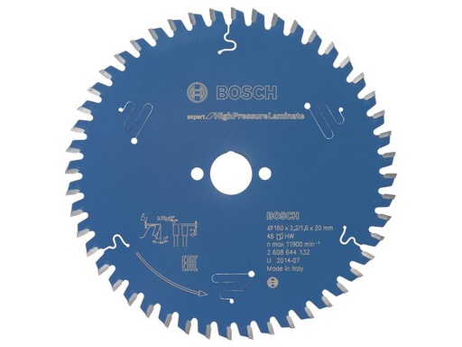 [90241577 1338679] Bosch Professional Kreissägeblatt Expert for HPL, 160 x 20 x 2.2 mm, Z 48