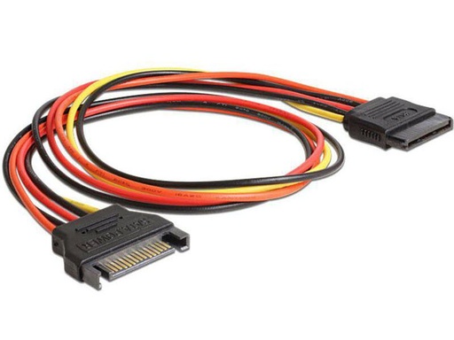 [90041487 483156] Delock Stromverlängerungskabel SATA 50 cm