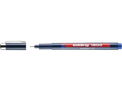 [90041491 966584] edding Profipen 1800 0.5 mm, Blau