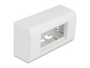Delock Easy 45 Aufputzgehäuse 152 x 82 Weiss