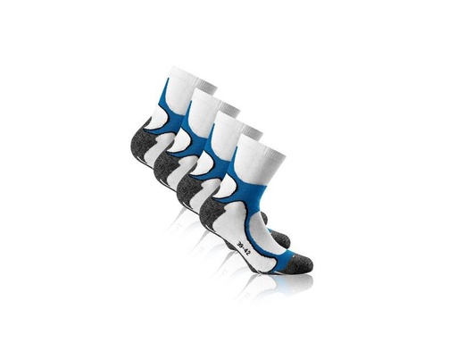 [90241693 1412794] Rohner Socks Runningsocken Blau/Weiss 2er-Pack