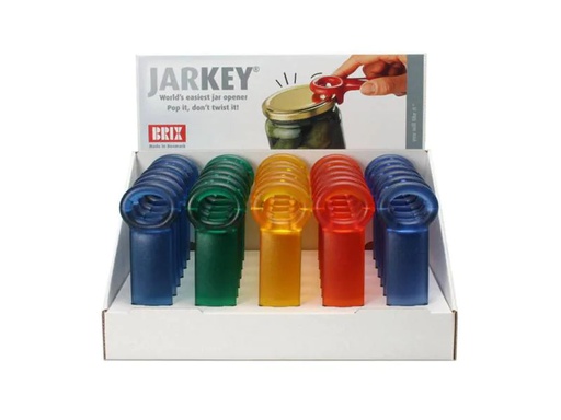 [90041522 885025] Brix Schraubdeckelöffner JarKey Display à 30 Stück, Assortiert