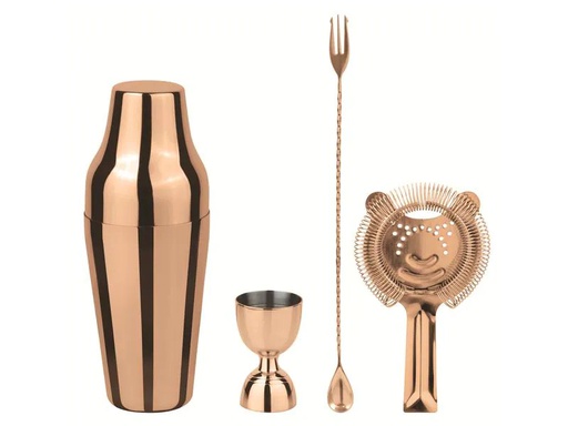[90241831 1414065] Paderno Drink Mixer Set Parisian 0.7 l, Kupfer