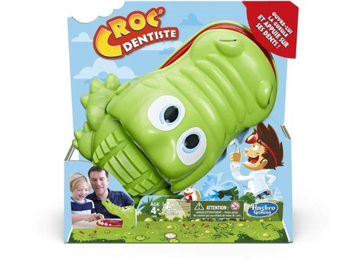 [90242060 1388732] Hasbro Gaming Kinderspiel Croc` Dentiste -FR-