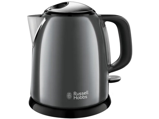 [90041599 924883] Russell Hobbs Wasserkocher 24993-70 Colours Plus 1 l, Grau/Schwarz