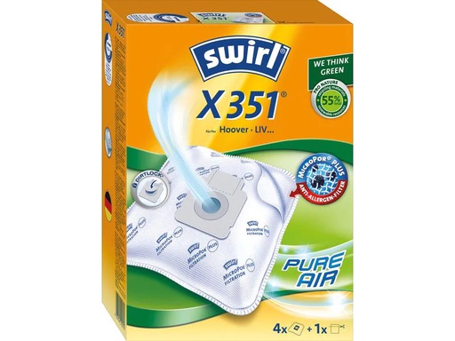 [90041674 257534] Swirl Staubfilterbeutel X 351 4 Stück