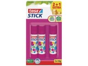 tesa Klebestift-Set ecoLogo 3 Stück, Pink
