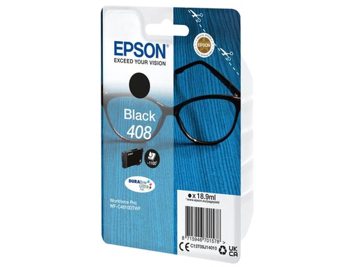 [90242554 1383271] Epson Tinte 408 / C13T09J14010 Black