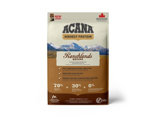 [90242617 1405172] Acana Trockenfutter Regionals Ranchlands Recipe, 6 kg
