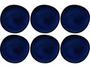 Villeroy & Boch Frühstücks- & Dessertteller Lave Ø 23 cm, 6 Stück, Blau