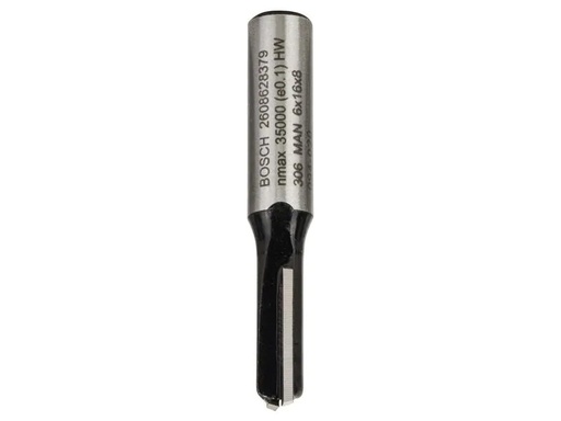 [90242697 1338535] Bosch Professional V-Nutfräser Standard for Wood D1 6 mm, L 15.7 mm, G 48 mm