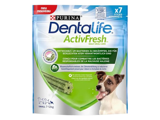 [90242698 1400699] Purina Dentalife Kaustange ActivFresh Small, 7 Sticks