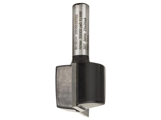 [90242781 1338542] Bosch Professional V-Nutfräser Standard for Wood D1 25 mm, L 19.6 mm, G 51 mm