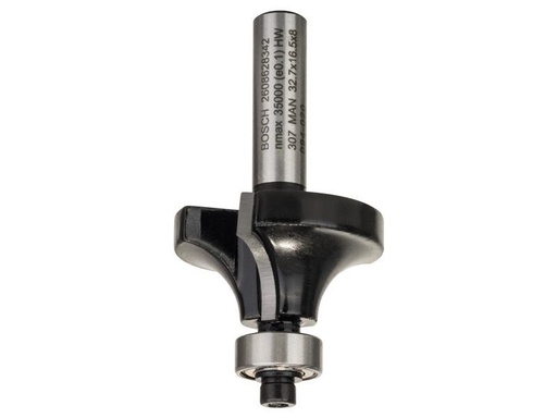 [90242790 1338521] Bosch Professional Abrundfräser Standard for Wood R1 10 mm, L 16.5 mm, G 57 mm