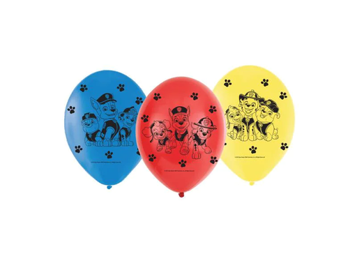 [90041881 1028982] Amscan Luftballon Paw Patrol 6 Stück