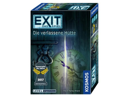 [90041936 482395] Kosmos Kennerspiel EXIT: Die verlassene Hütte