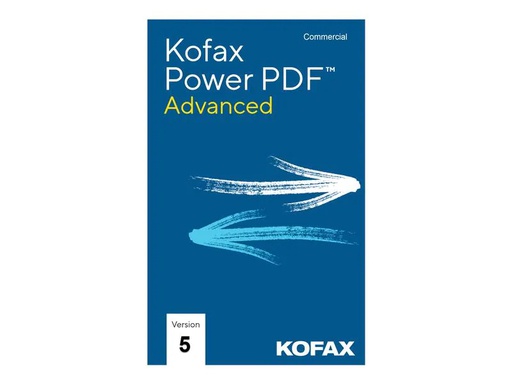 [90243225 1418812] Kofax Power PDF Advanced 5.0 Vollversion, 50-99 User