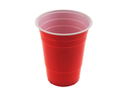 [90243265 1361476] FTM Einwegbecher Beer Pong , 50 Stück, Rot