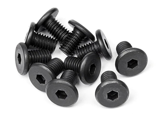 [90042090 433663] HPI Schrauben M5 x 8 mm Bullet, 10 Stück