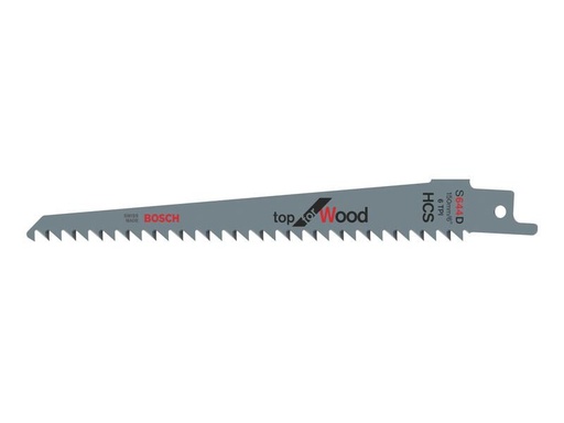 [90243799 1338695] Bosch Professional Säbelsägeblatt S 644 D Top for Wood, 5 Stück