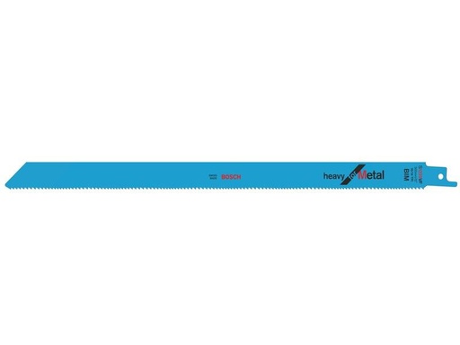 [90243800 1338746] Bosch Professional Säbelsägeblatt S 1225 VF Heavy for Metal, 5 Stück