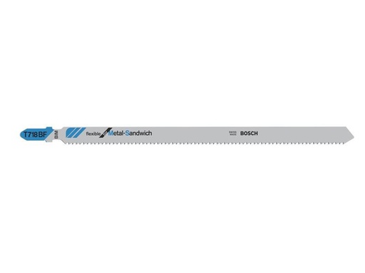 [90243830 1338580] Bosch Professional Stichsägeblatt T 718 BF Metal-Sandwich, 3 Stück