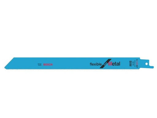 [90243854 1338729] Bosch Professional Säbelsägeblatt S 1122 EF Flexible for Metal, 5 Stück