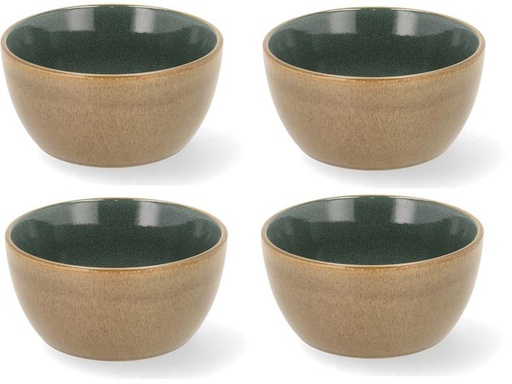 [90243874 1418696] Bitz Schale Wood 14 cm, 4 Stück, Wood/Forest