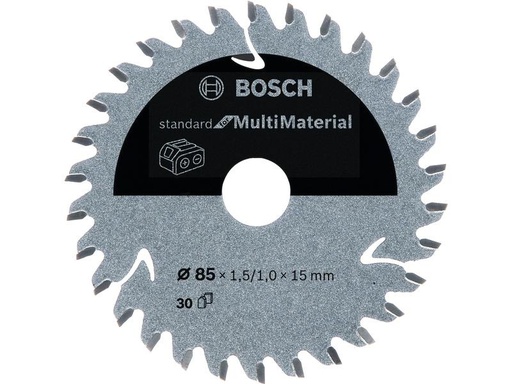 [90243955 1338817] Bosch Professional Kreissägeblatt Standard Multi Material Ø 85 mm, Z 30