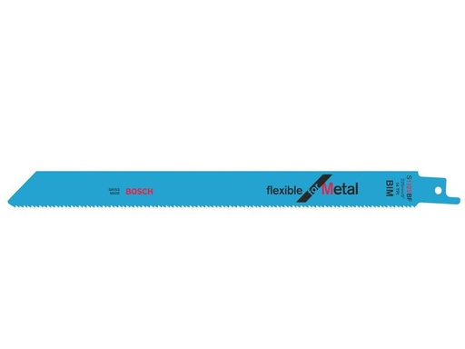 [90243965 1338728] Bosch Professional Säbelsägeblatt S 1122 BF Flexible for Metal, 5 Stück