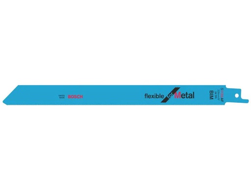 [90243972 1338727] Bosch Professional Säbelsägeblatt S 1122 AF Flexible for Metal, 5 Stück