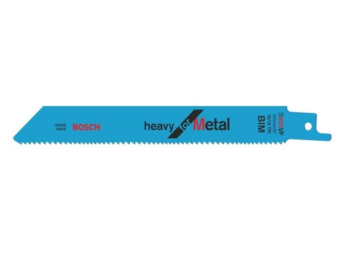 [90243973 1338745] Bosch Professional Säbelsägeblatt S 925 VF Heavy for Metal, 5 Stück