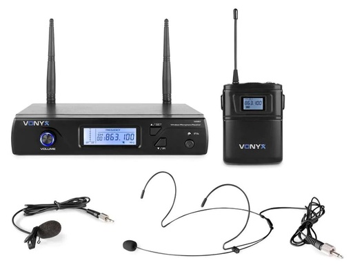 [90042178 1077910] Vonyx WM61B Set