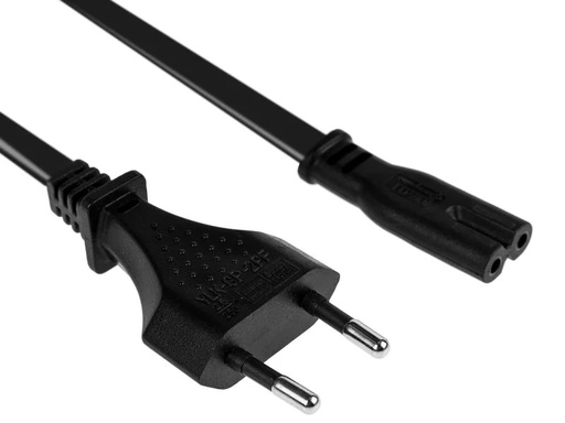 [90244260 1253285] FURBER.power Netzkabel C7-T26 0.5 m Schwarz