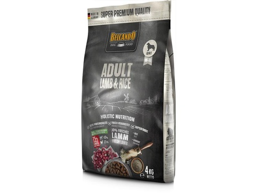 [90244288 1416200] Belcando Trockenfutter Adult Lamm+Reis, 4 kg