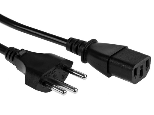 [90244370 1253248] FURBER.power Netzkabel C13-T12 0.5 m Schwarz