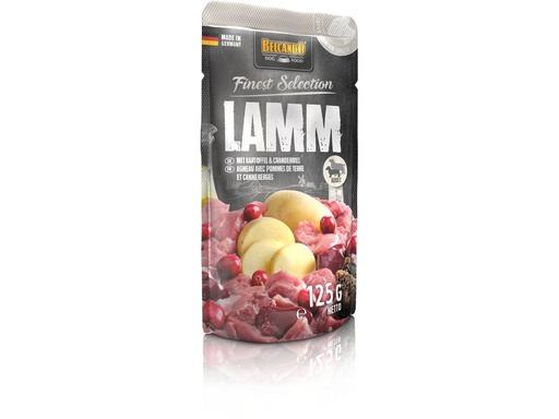 [90244413 1416173] Belcando Nassfutter Finest Selection Lamm, 125g