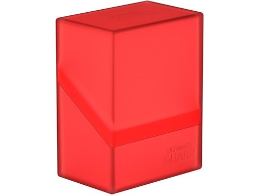 [90244431 1416606] Ultimate Guard Kartenbox Boulder Deck Case Standardgrösse 60+ Ruby