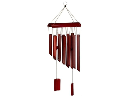 [90244535 1414806] relaxdays Windspiel aus Bambus 60 cm