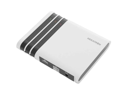 [90244563 1396140] Hekatron Funk-LAN-Gateway Genius Port WLAN/LAN, USB, BLE, weiss