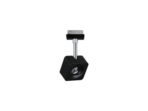 [90244770 1416035] Paulmann LED Schienenspot URail Cube, 8 W, 4000 K, Schwarz/ Chrom