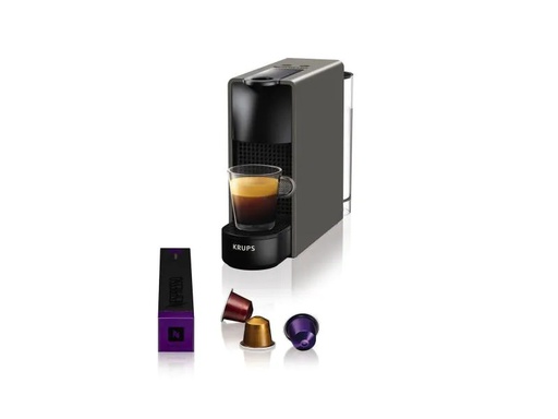 [90042448 543721] Krups Kaffeemaschine Nespresso Essenza Mini XN110B Grau/Schwarz