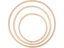Creativ Company Holzartikel Bambusringe 3 Stück