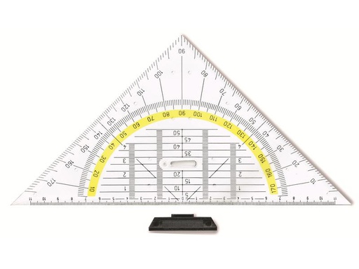 [90042485 1170263] Arda Geodreieck UNI 45° 25 cm