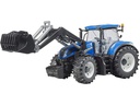 Bruder Spielwaren Landwirtschaftsfahrzeug New Holland T7.315 mit Frontlader