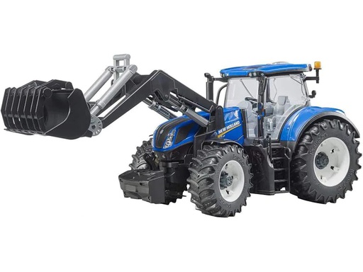 [90042500 1027624] Bruder Spielwaren Landwirtschaftsfahrzeug New Holland T7.315 mit Frontlader