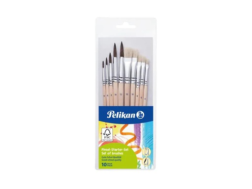 [90042503 1166414] Pelikan Borstenpinsel 10 Stück